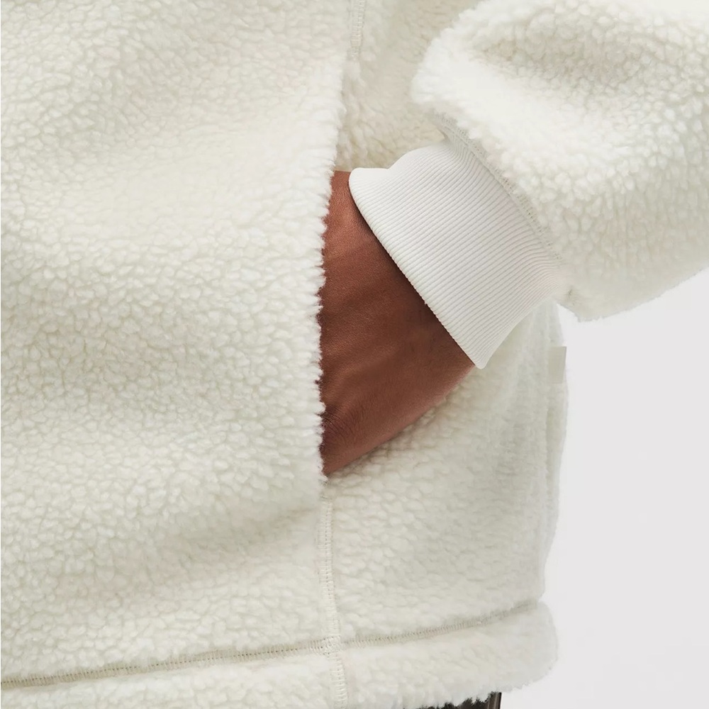 Lululemon Men’s Fleece $168 High Pile HalfZip Pullover - Picture 5 of 9